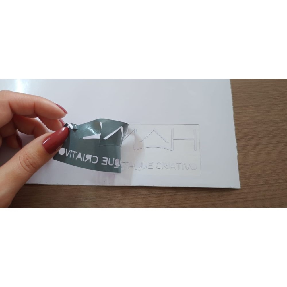 Adesivo comum plotado