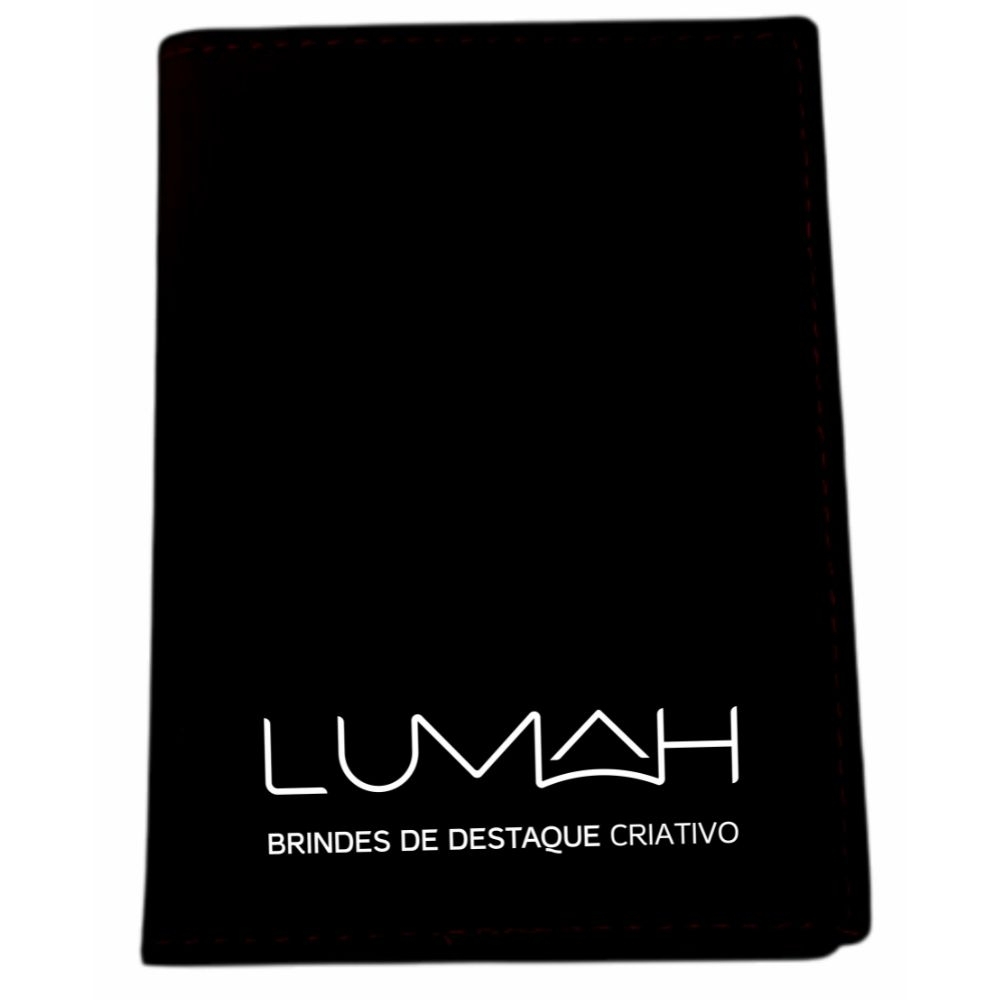 Carteira de sintético modelo comum