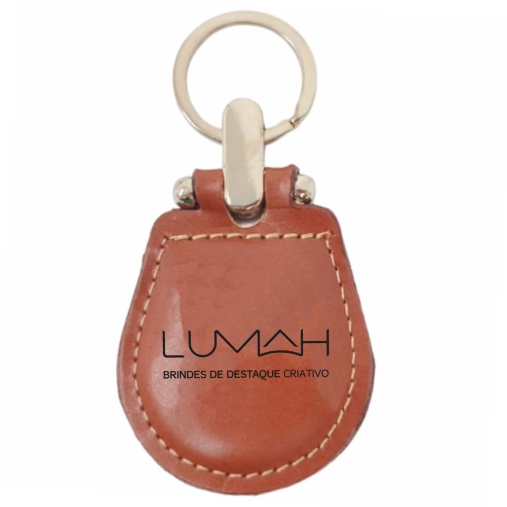 Chaveiro de couro terminal T-CHC38