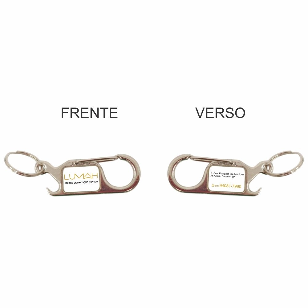 Chaveiro metal abridor