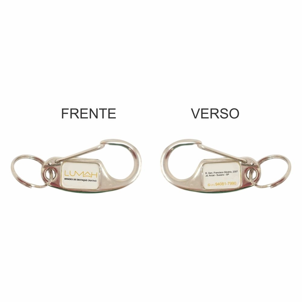 Chaveiro metal anzol