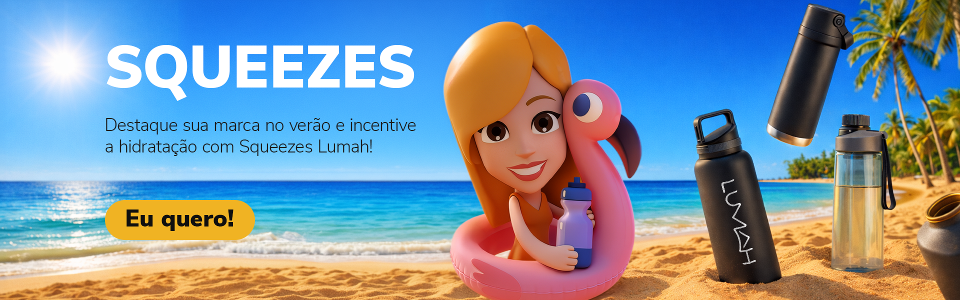SQUEESES E GARRAFAS